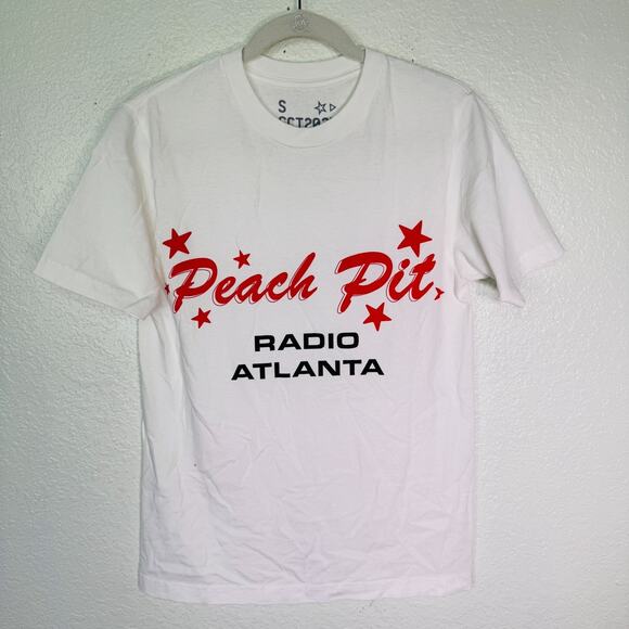 Beyonce Peach Pit Shirt Womens Small Radio Atlanta Cowboy Carter Tour Merch - Picture 2 of 12